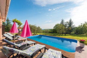 Sunset holiday home with pool and large, mature garden